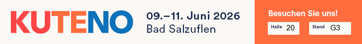 Messebanner Kuteno 2026 in Bad Salzuflen